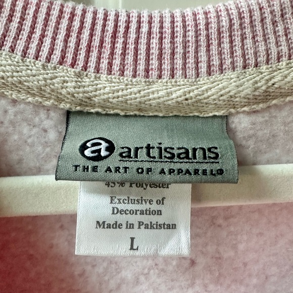 Artisan Pink Women's Sweater - Picture 3 of 5